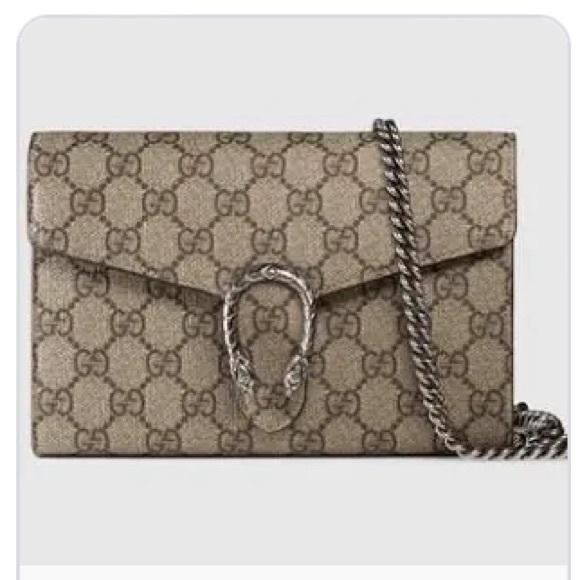 Gucci Handbags - Gucci Dionysus GG supreme chain wallet